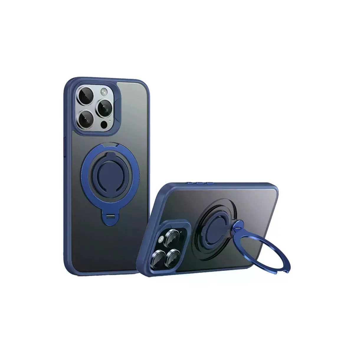 Joko  İphone 15 Pro Max Avatar 360 Dönen Magsafe Kapak - Lacivert