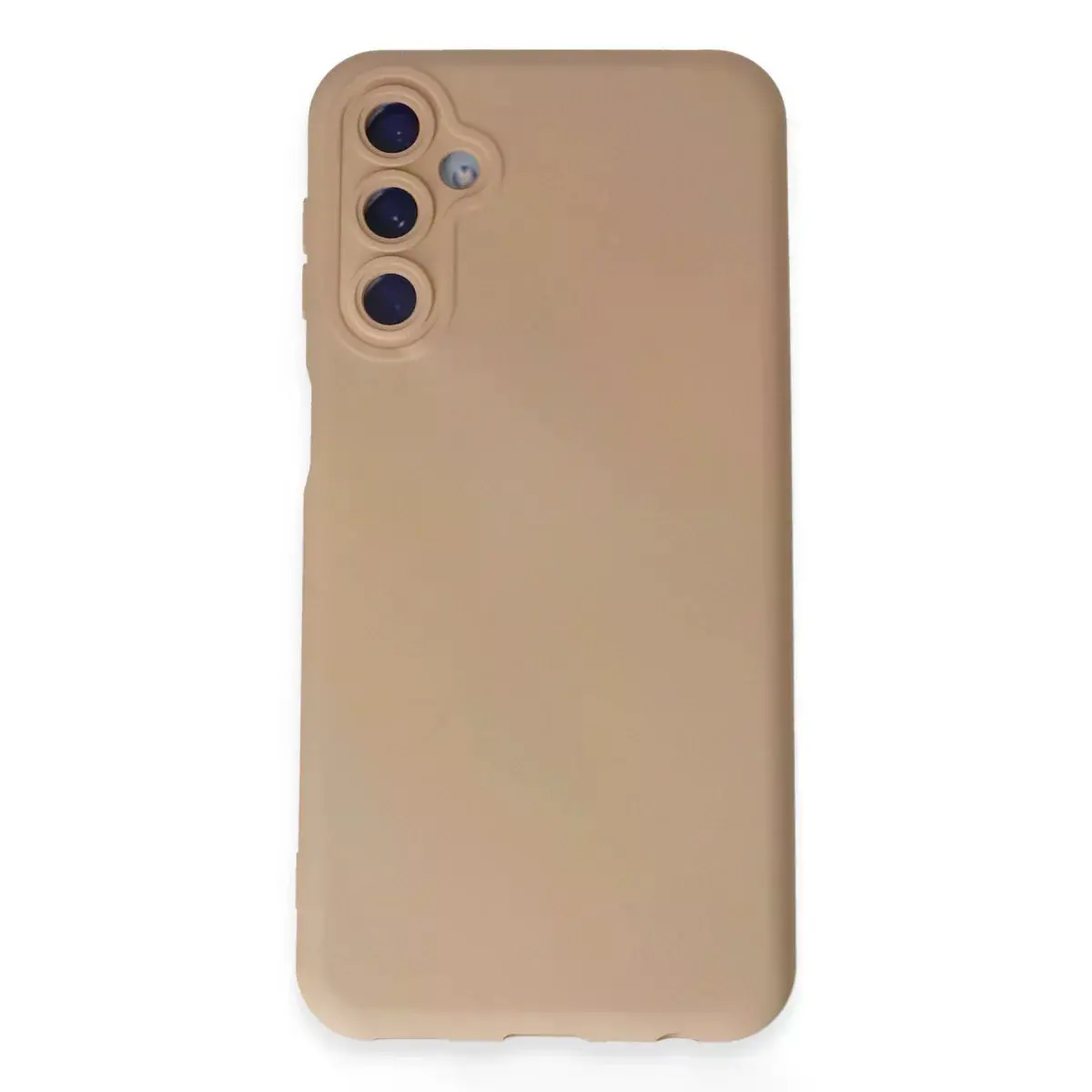 Samsung Galaxy M14 5g Kılıf Nano İçi Kadife Silikon - Pudra