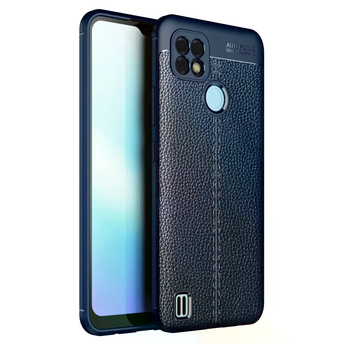 Realme C25 Kılıf Auto Focus Kapak - Lacivert