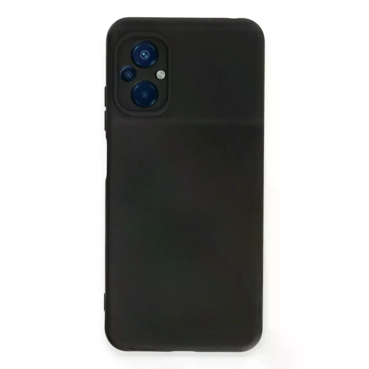 Xiaomi Poco M5 Kılıf Nano İçi Kadife Silikon - Siyah