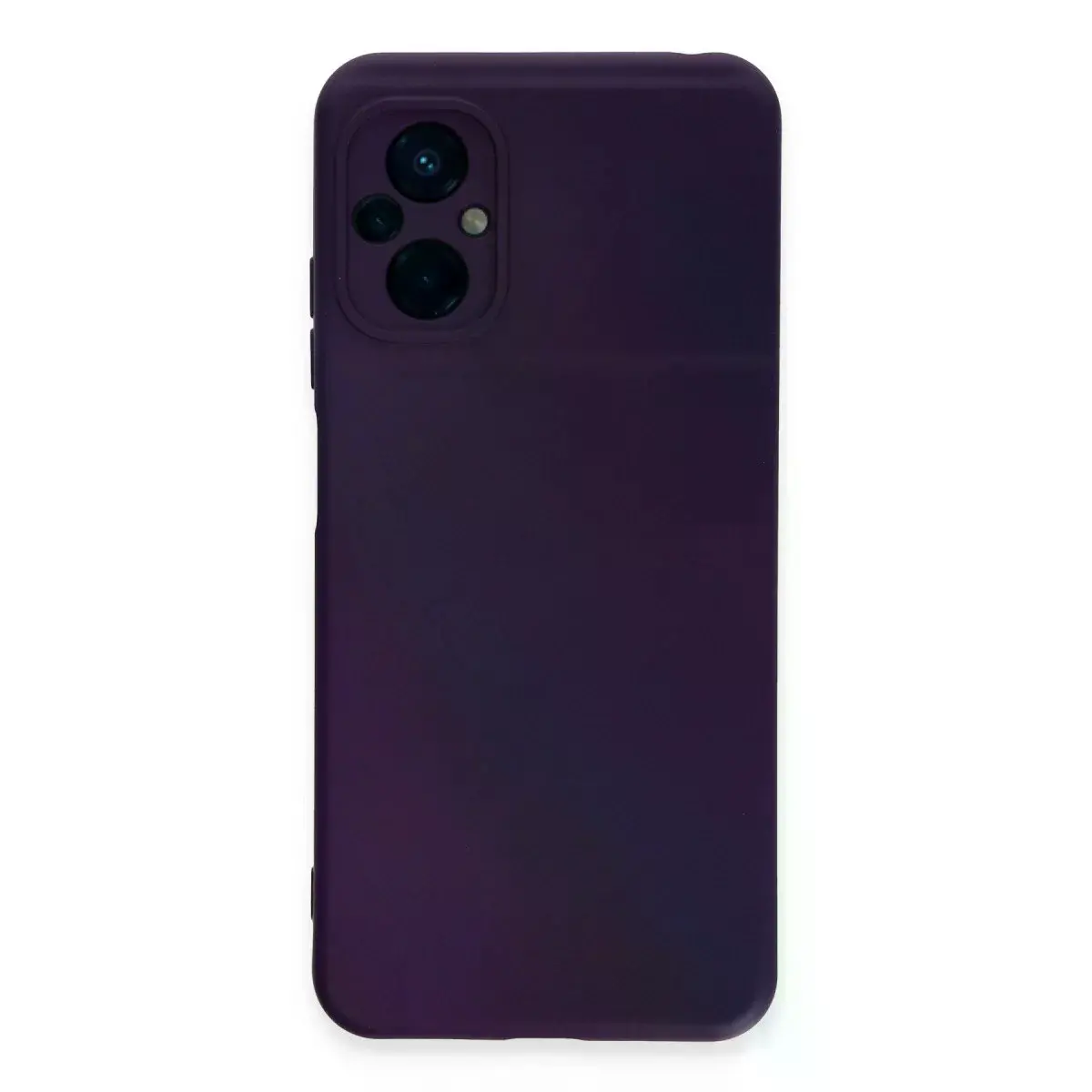 Xiaomi Poco M5 Kılıf Nano İçi Kadife Silikon - Mor
