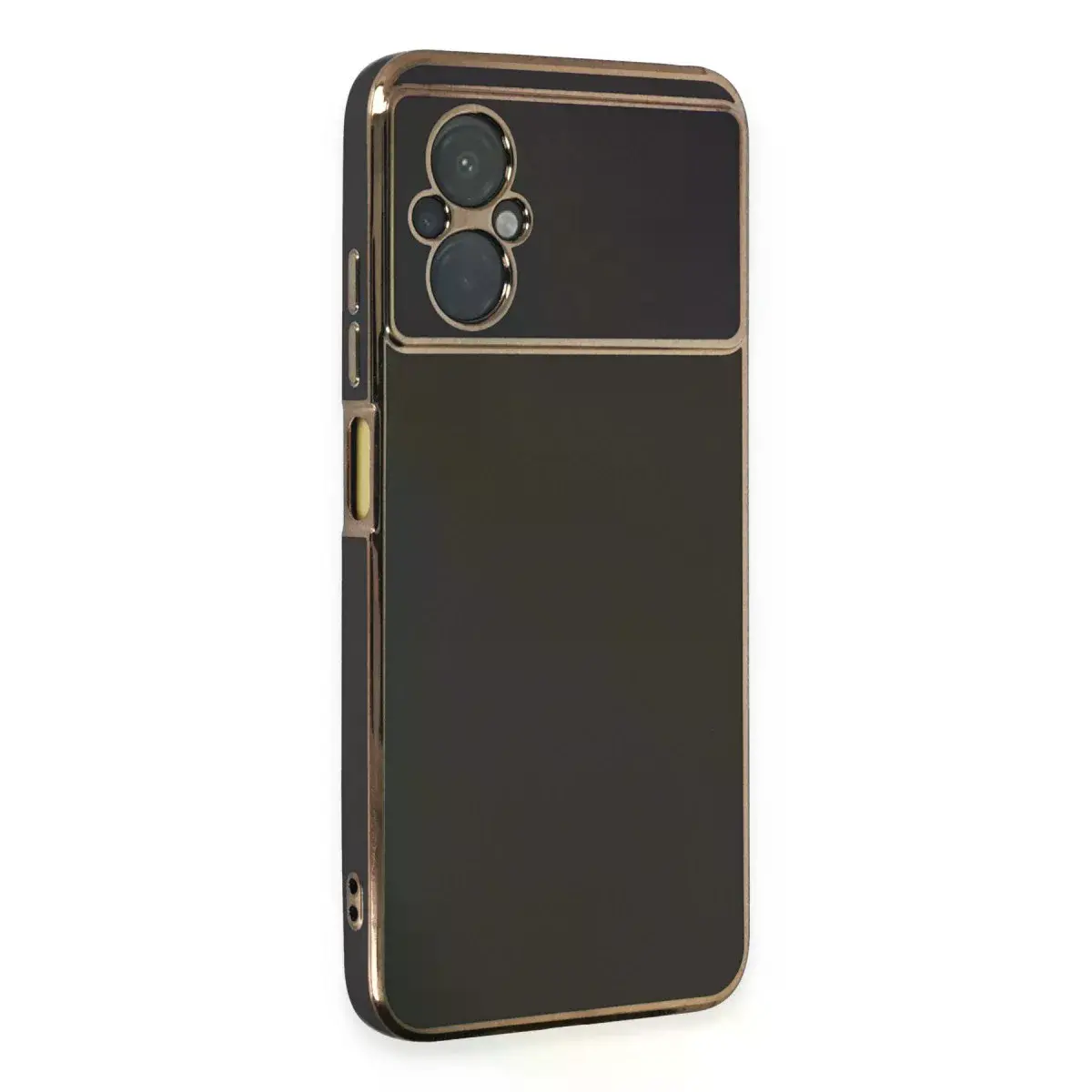 Xiaomi Poco M5 Kılıf Volet Silikon - Siyah