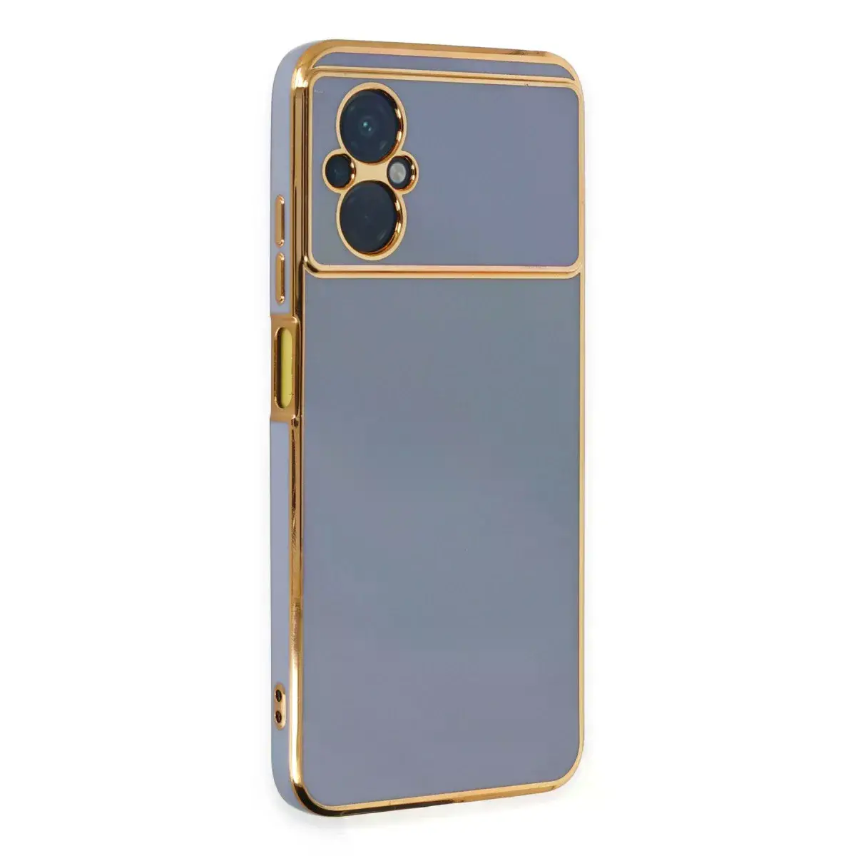 Xiaomi Poco M5 Kılıf Volet Silikon - Mavi