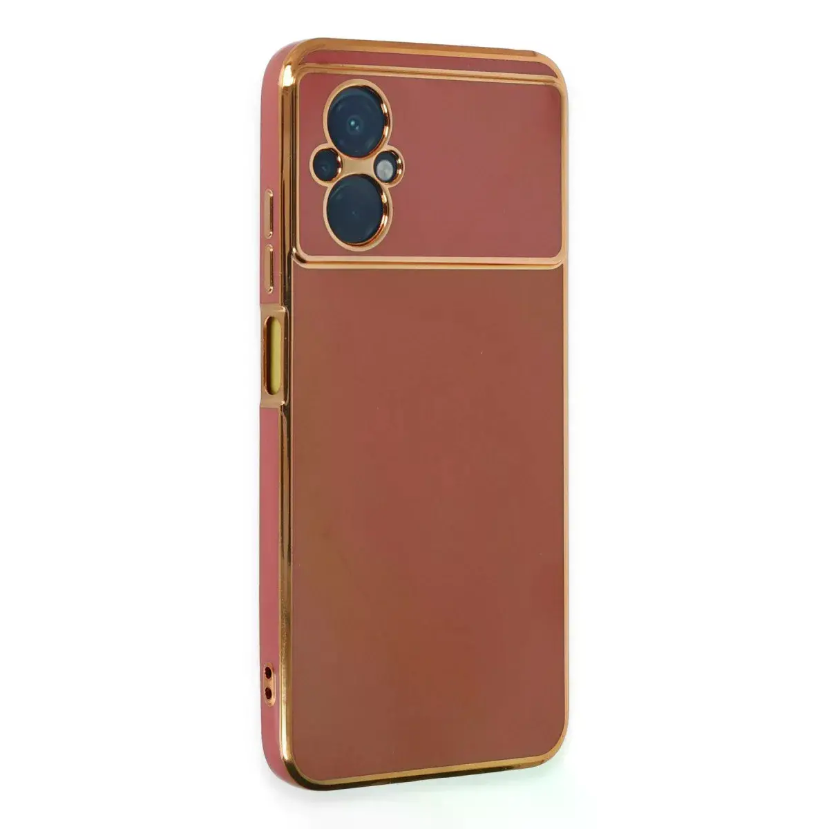 Xiaomi Poco M5 Kılıf Volet Silikon - Kırmızı