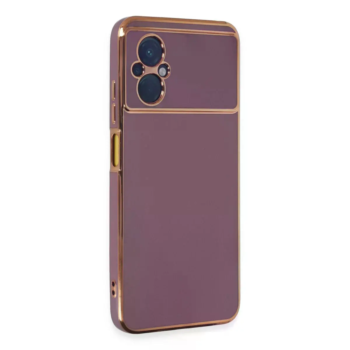 Xiaomi Poco M5 Kılıf Volet Silikon - Mor