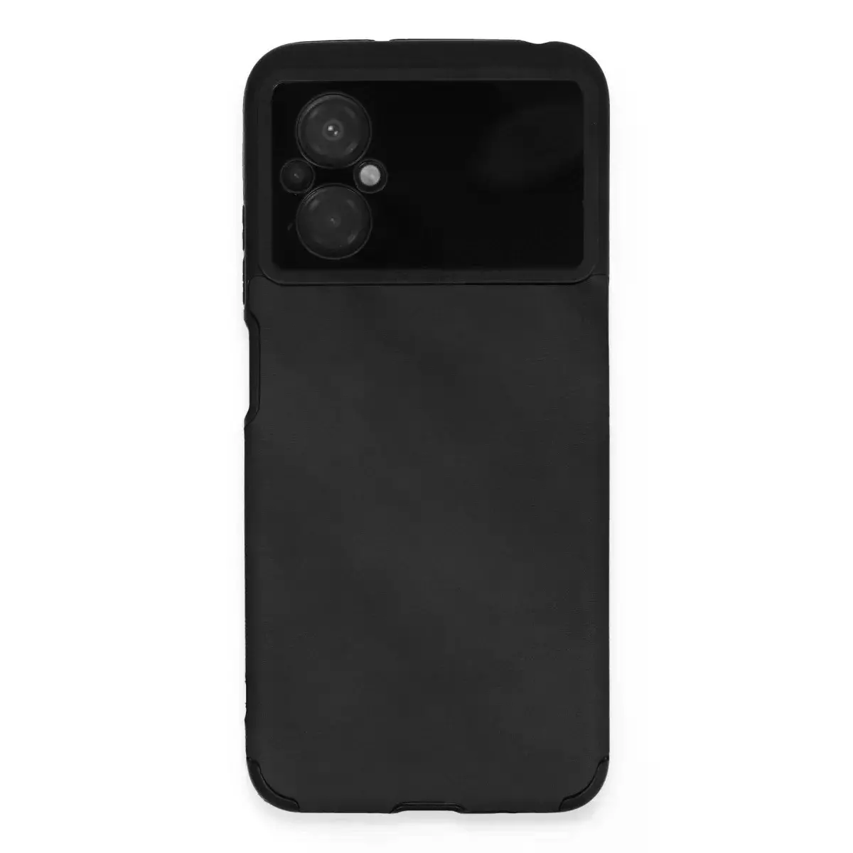 Xiaomi Poco M5 Kılıf Loop Deri Silikon - Siyah