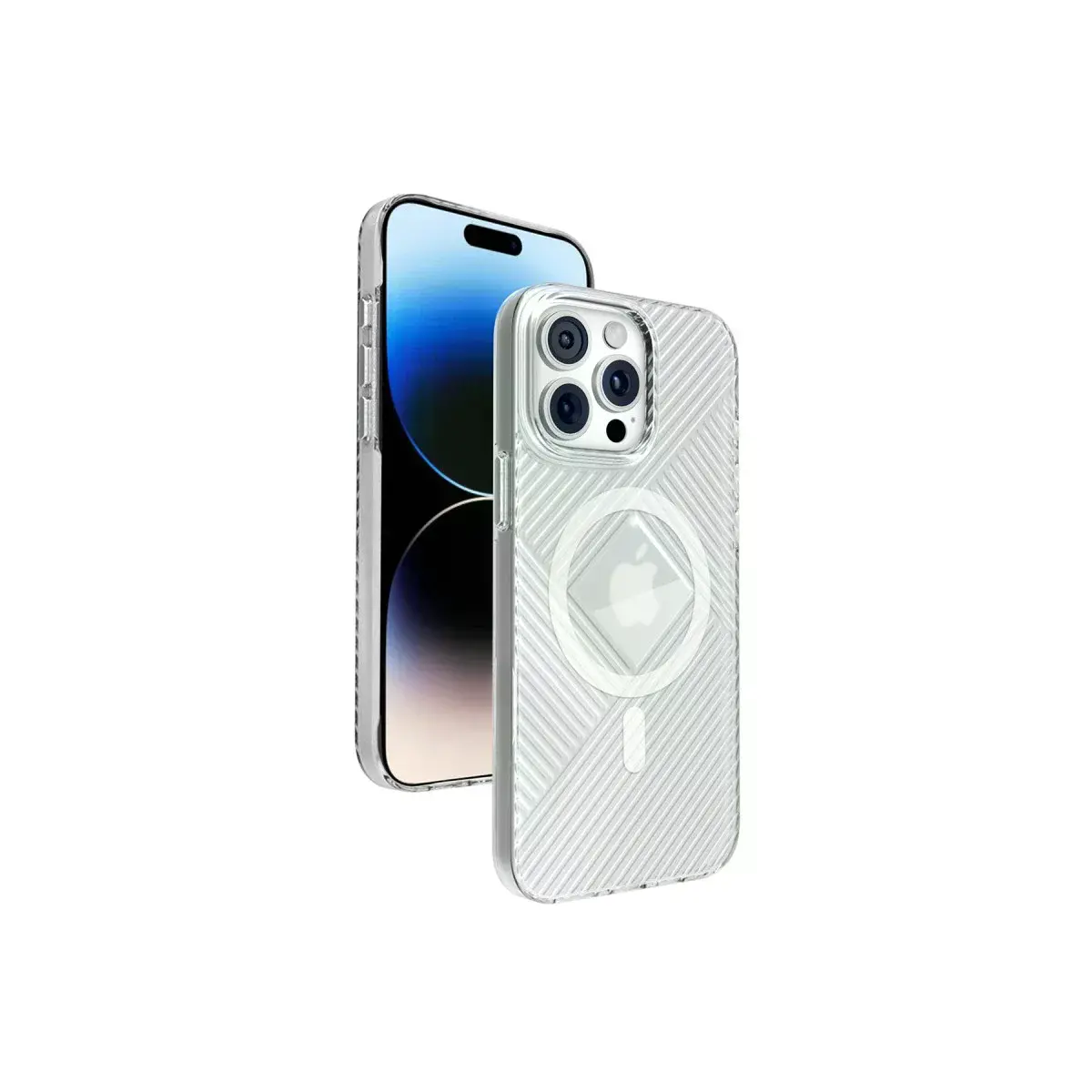Joko  İphone 15 Pro Max Stella Pc Sert Magsafe Kılıf - Şeffaf