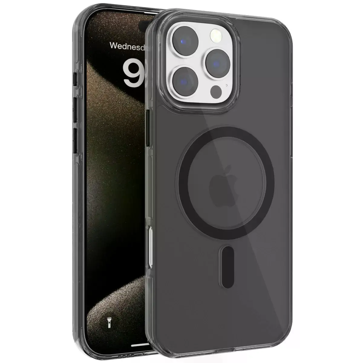 Joko  İphone 16 Pro Gleam Pc Sert Magsafe Kılıf - Siyah