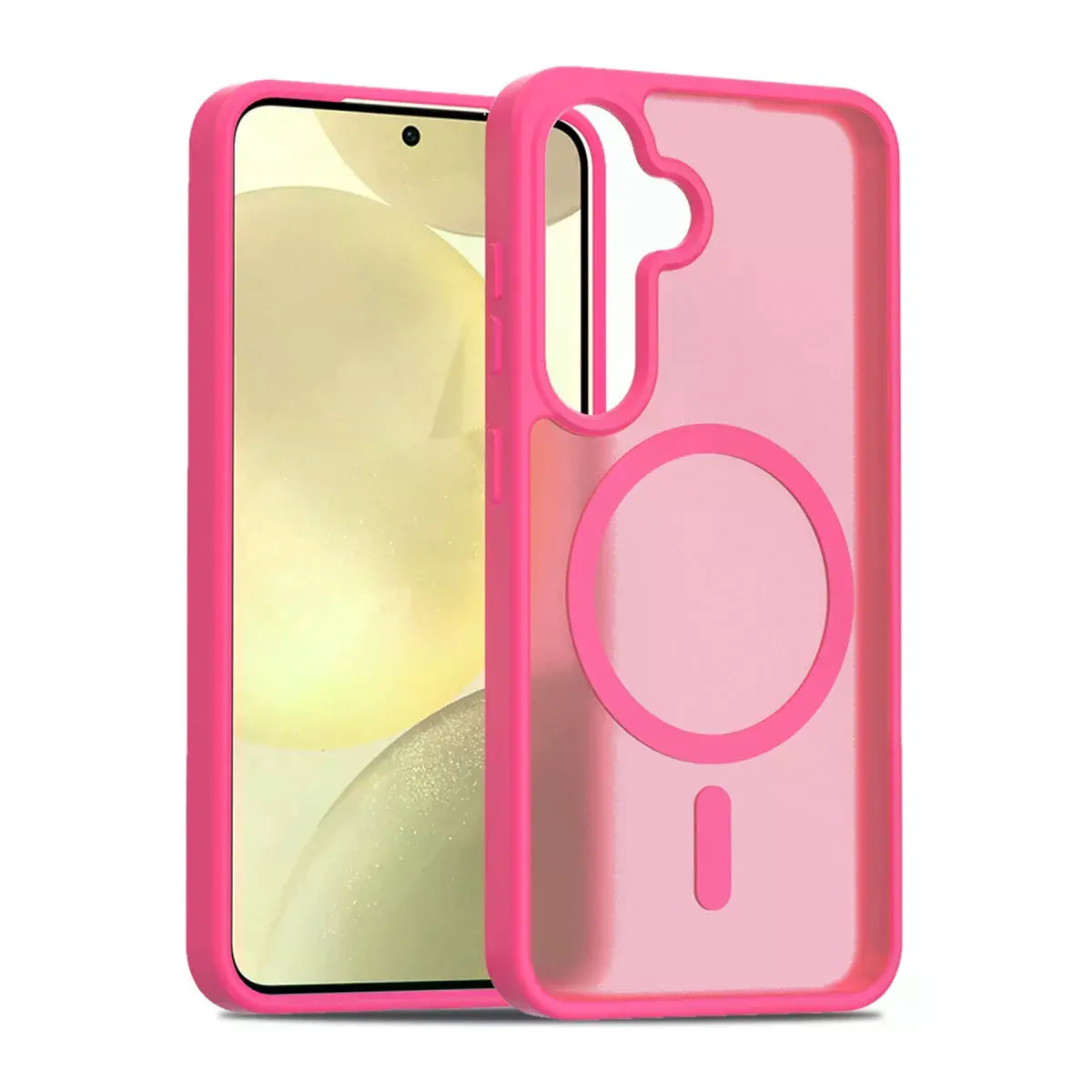 Joko Samsung Galaxy S25 Jota Magsafe Kapak - Rose