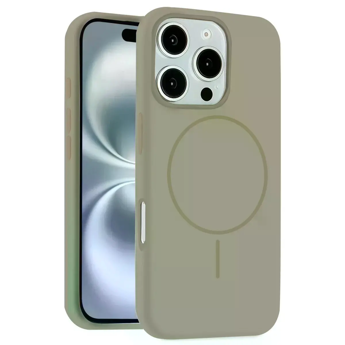Joko  İphone 16 Pro Max Kılıf Jully Magsafe Kapak - Çöl Titanyum