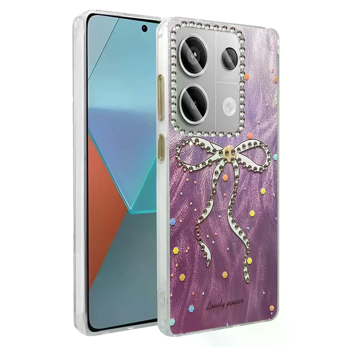 Xiaomi Redmi Note 13 Pro 4g Kılıf Blade Aynalı Desenli Kapak - Desen 1