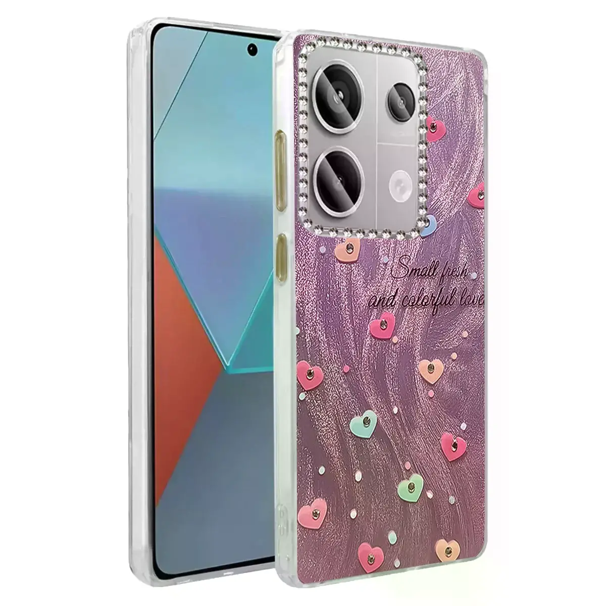 Xiaomi Redmi Note 13 Pro 4g Kılıf Blade Aynalı Desenli Kapak - Desen 8