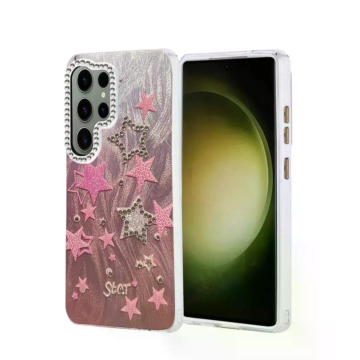 Samsung Galaxy S25 Ultra Kılıf Blade Aynalı Desenli Kapak - Desen 7