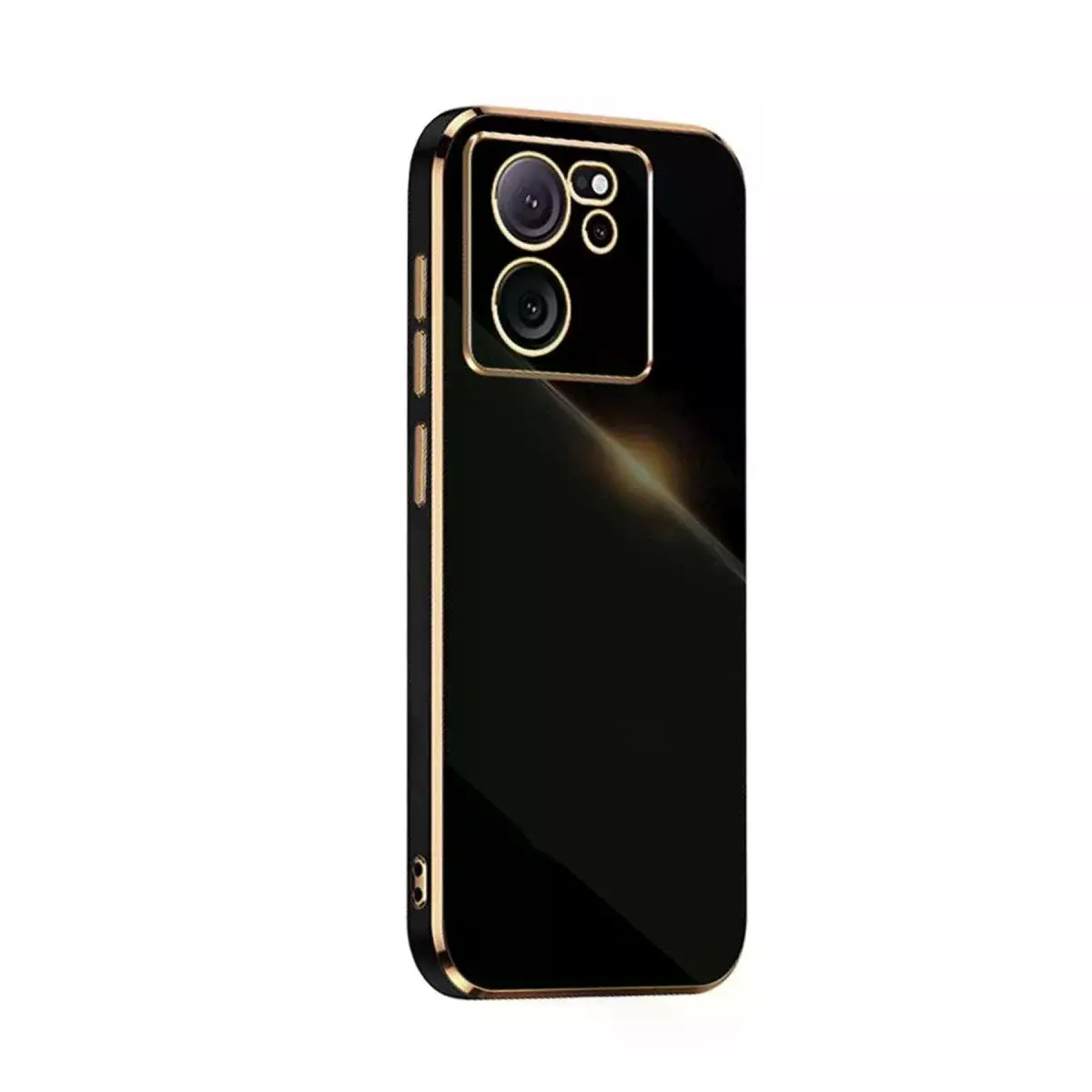 Xiaomi Mi 13t Pro Kılıf Volet Silikon - Siyah