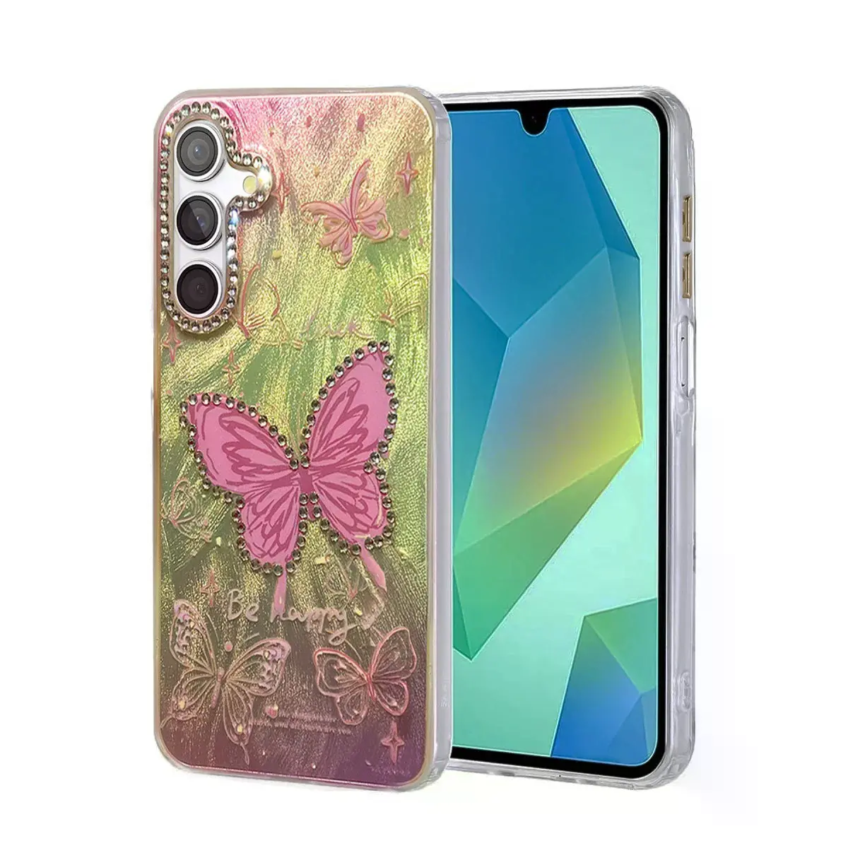 Samsung Galaxy A14 4g Kılıf Blade Aynalı Desenli Kapak - Desen 5