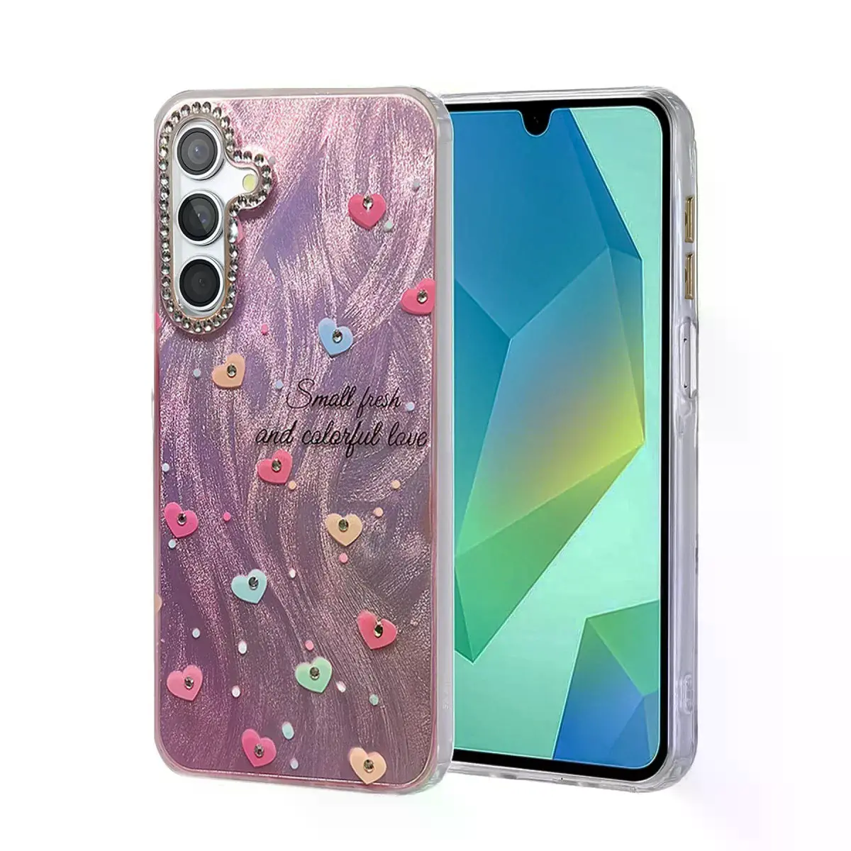 Samsung Galaxy A14 4g Kılıf Blade Aynalı Desenli Kapak - Desen 8