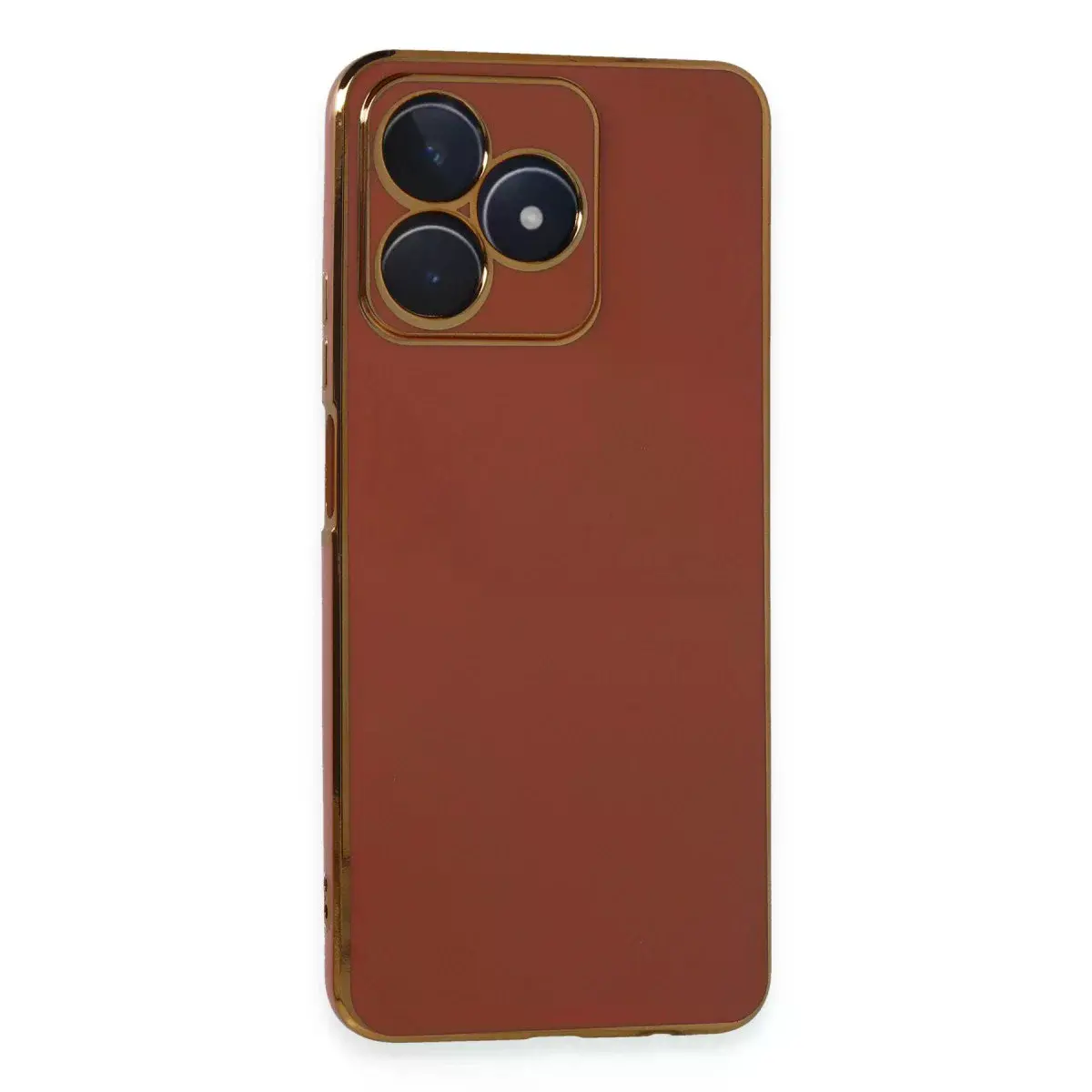 Realme C53 Kılıf Volet Silikon - Kırmızı