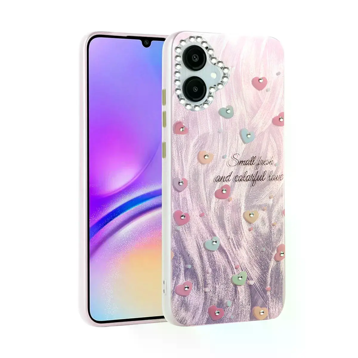 Samsung Galaxy A06 Kılıf Blade Aynalı Desenli Kapak - Desen 8