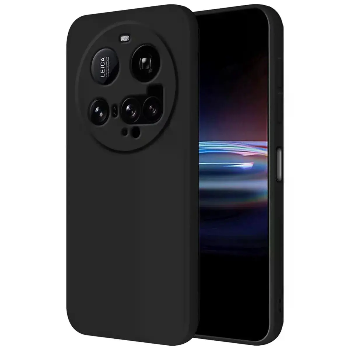 Xiaomi Mi 15 Ultra Kılıf Nano İçi Kadife Silikon - Siyah