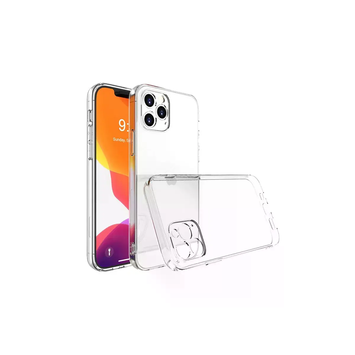 İphone 13 Pro Kılıf Lüx Şeffaf Silikon