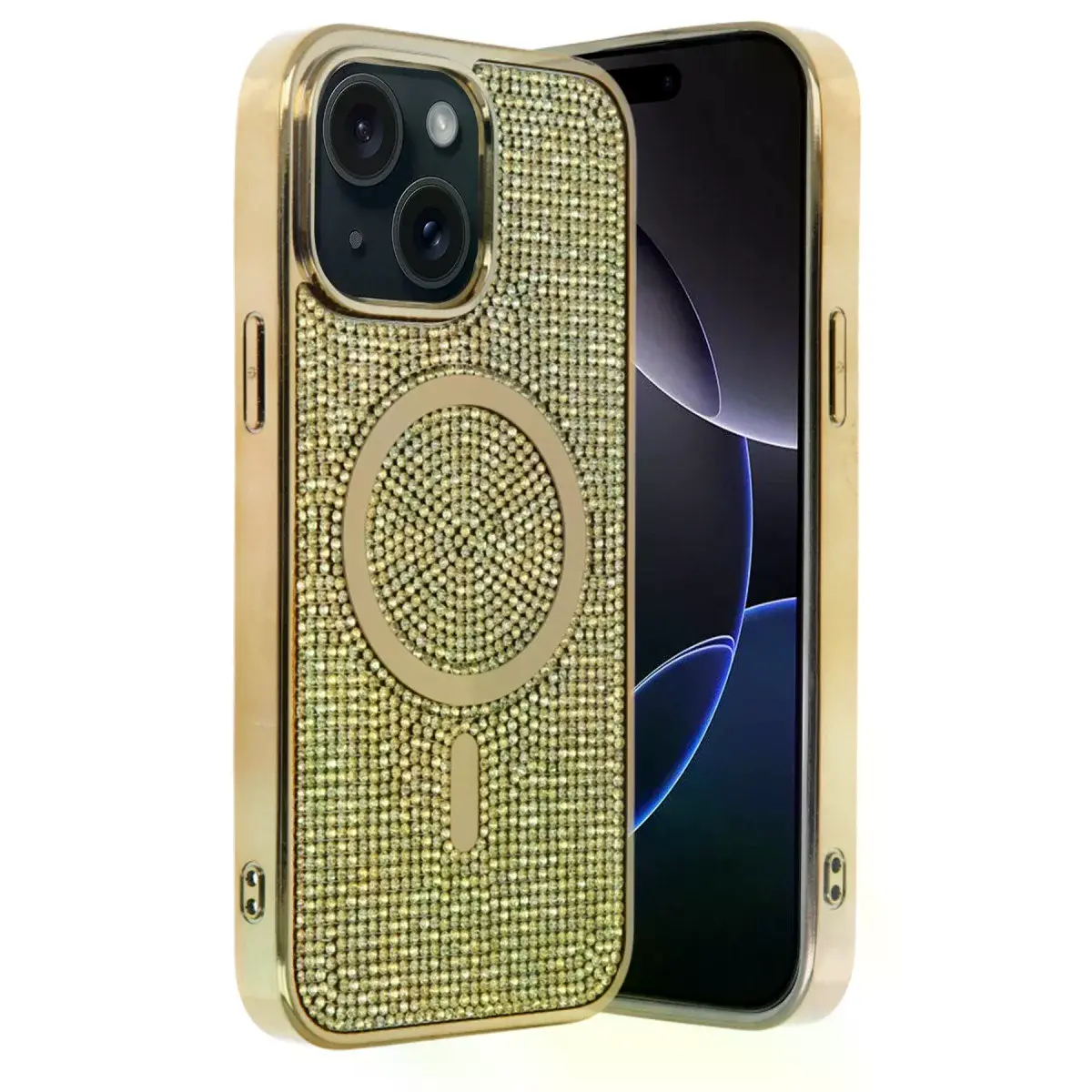 Joko  İphone 14 Helen Magsafe Kapak - Gold