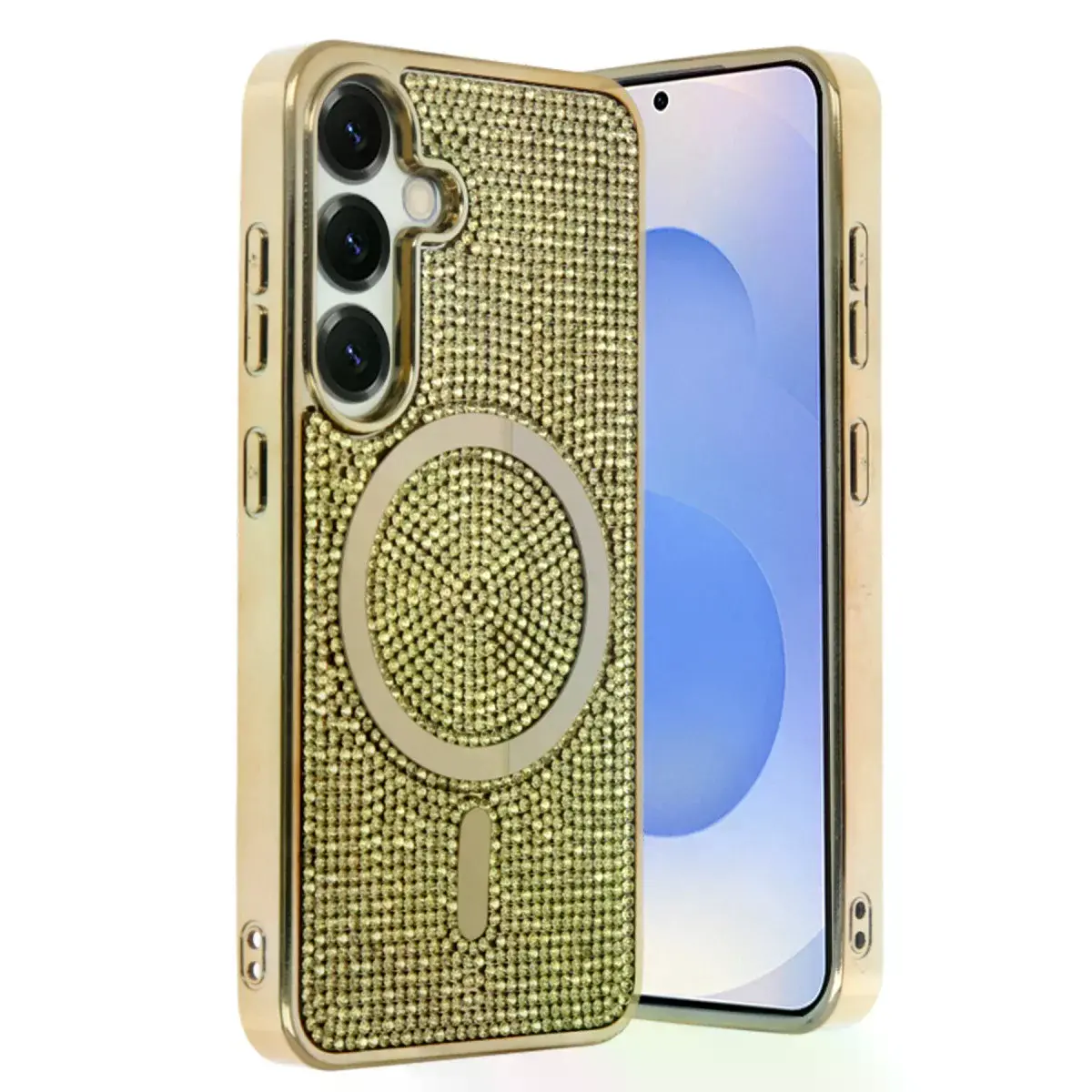Joko Samsung Galaxy S25 Helen Magsafe Kapak - Gold