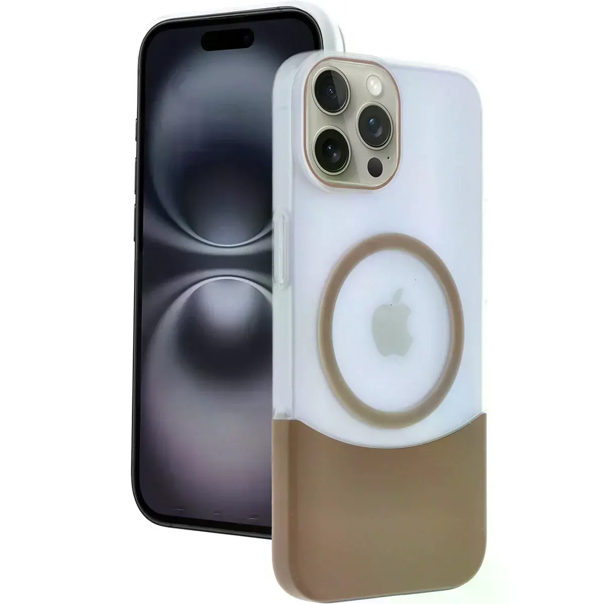 Joko  İphone 15 Pro Max Velar Magsafe Kapak - Çöl Titanyum