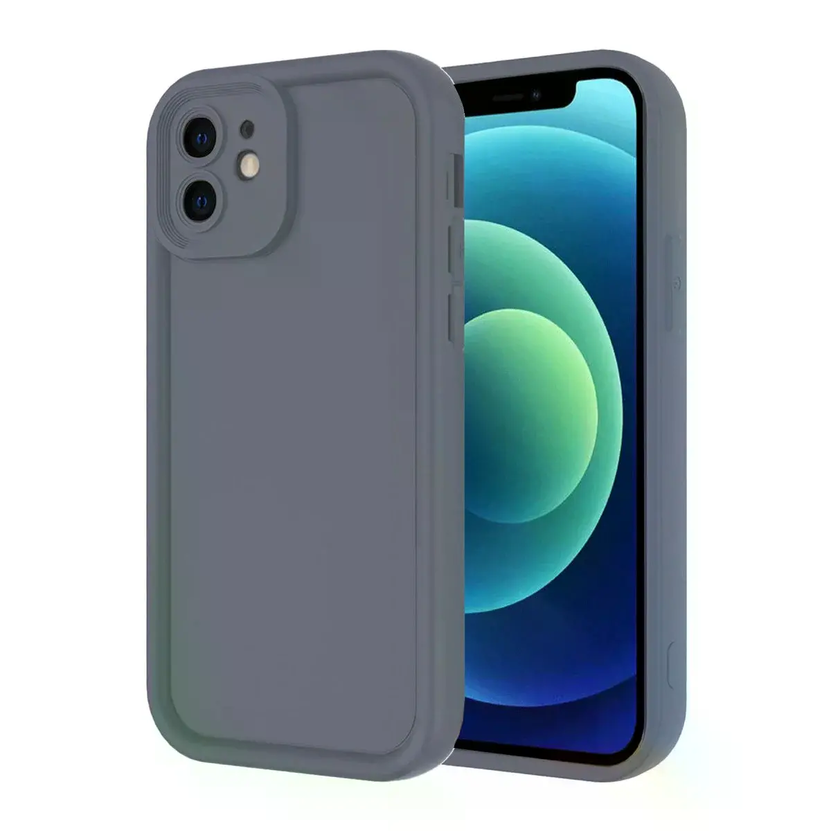 İphone 11 Kılıf Viera Silikon - Gri