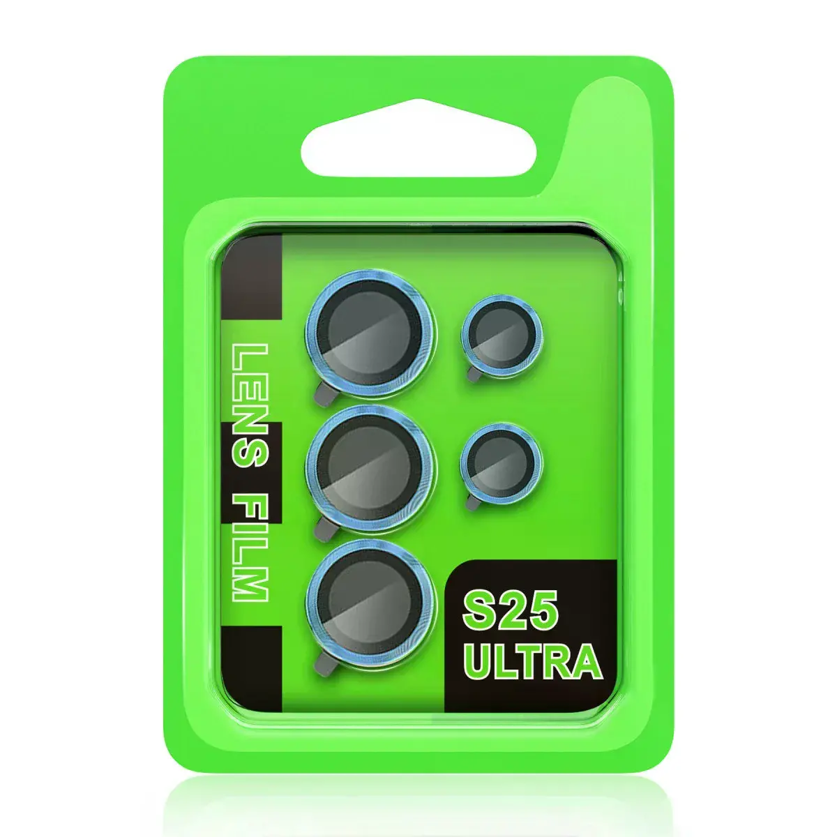 Samsung Galaxy S25 Ultra Raze Metal Kamera Lens - Mavi