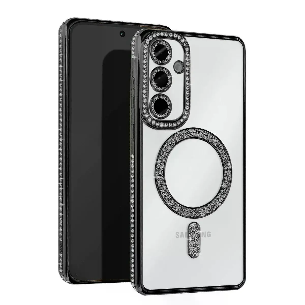 Samsung Galaxy S25 Edge Joke Simli Magneticsafe Kılıf - Siyah