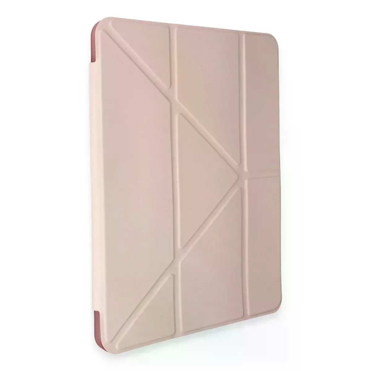 Huawei Honor Pad V9 Kılıf Kalemlikli Mars Tablet Kılıfı - Rose Gold