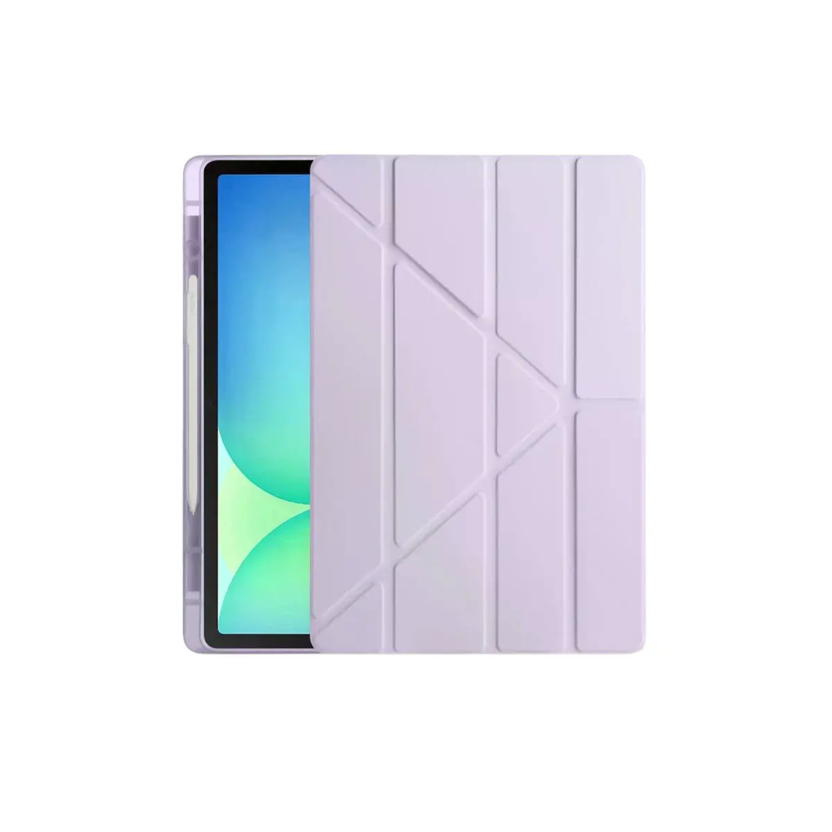 Huawei Honor Pad X9 11.5 Kılıf Kalemlikli Mars Tablet Kılıfı - Lavender