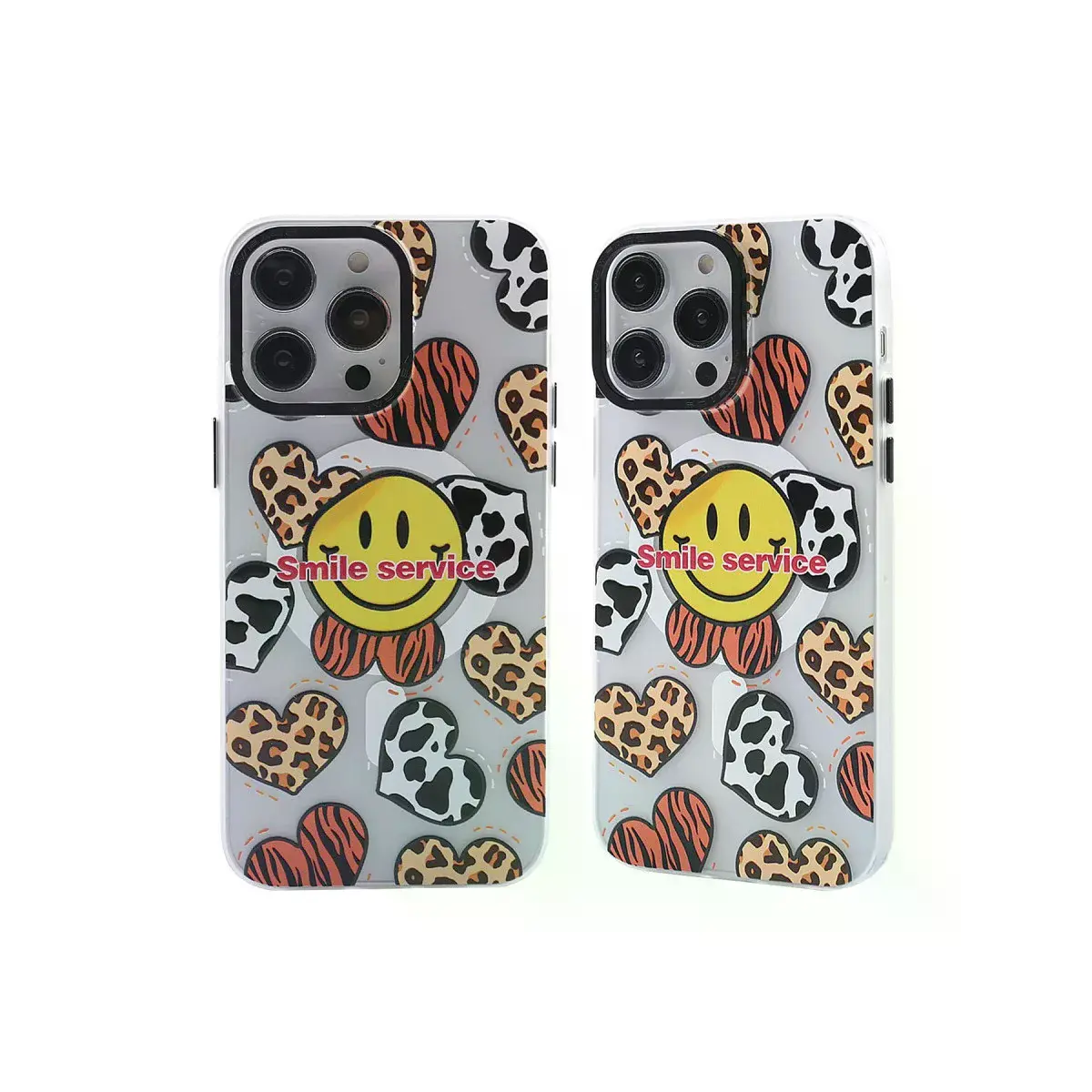 İphone 14 Pro Max Kılıf Apollo Magneticsafe Desenli Kapak - Apollo Şeffaf - 2
