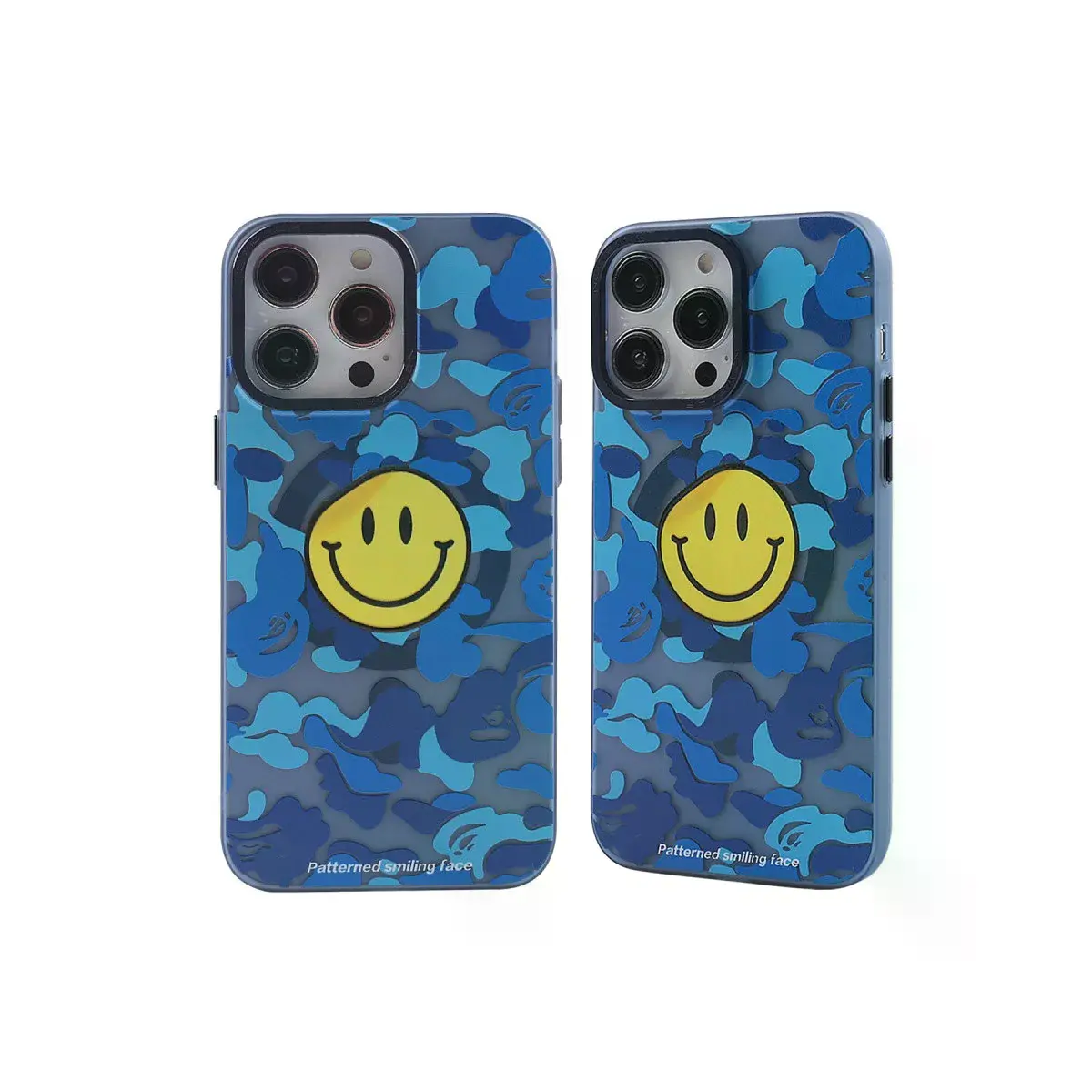 İphone 14 Pro Max Kılıf Apollo Magneticsafe Desenli Kapak - Apollo Mavi - 1