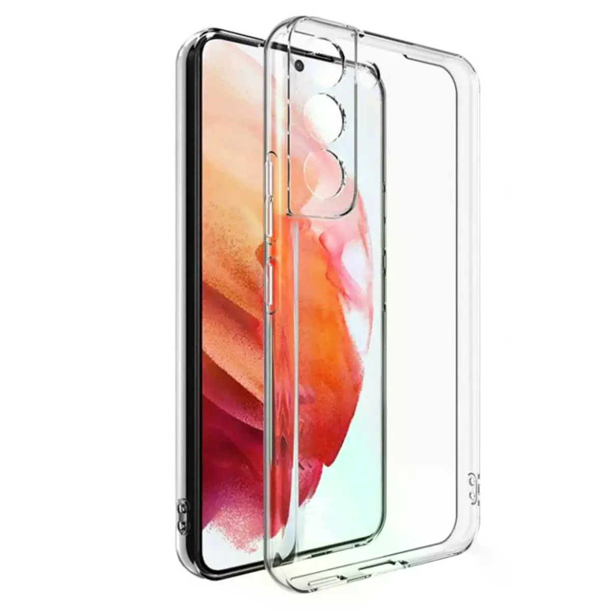 Samsung Galaxy S23 Fe Kılıf Lüx Şeffaf Silikon