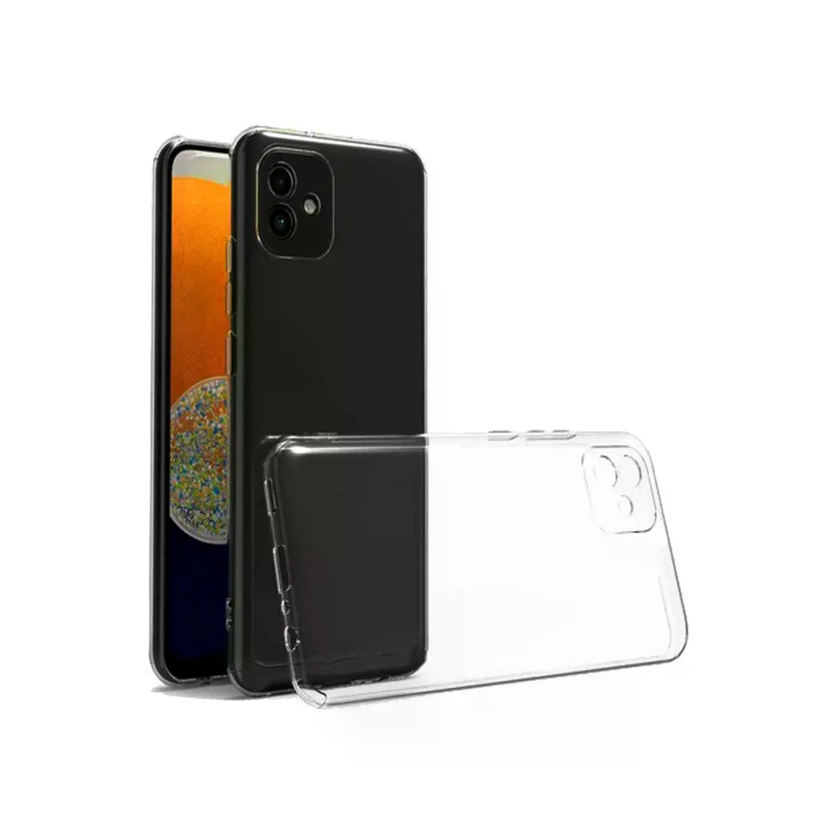 Samsung Galaxy A05 Kılıf Lüx Şeffaf Silikon