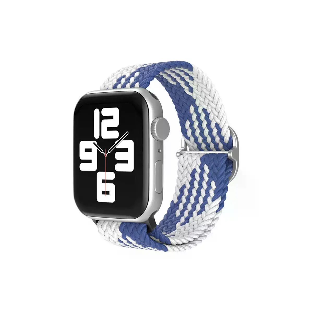 Watch 22mm  Kordon - Mavi-beyaz