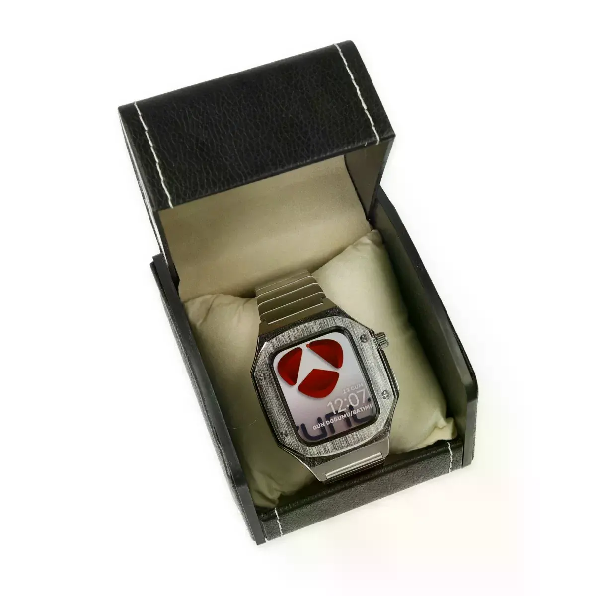 Watch 45mm Kr409 Metal Kordon - Gümüş