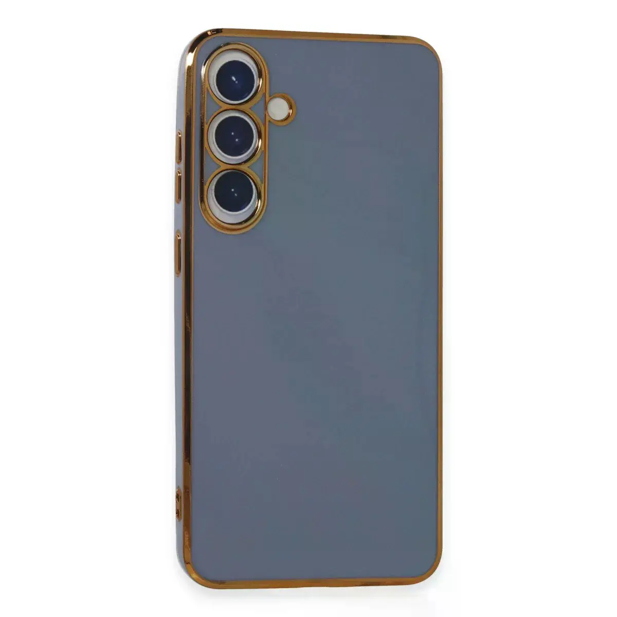 Samsung Galaxy S24 Plus Kılıf Volet Silikon - Mavi