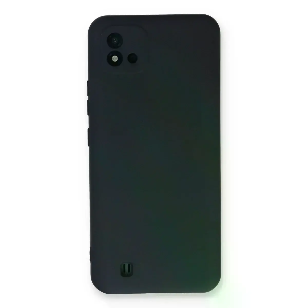 Realme C11 2021 Kılıf Nano İçi Kadife Silikon - Lacivert