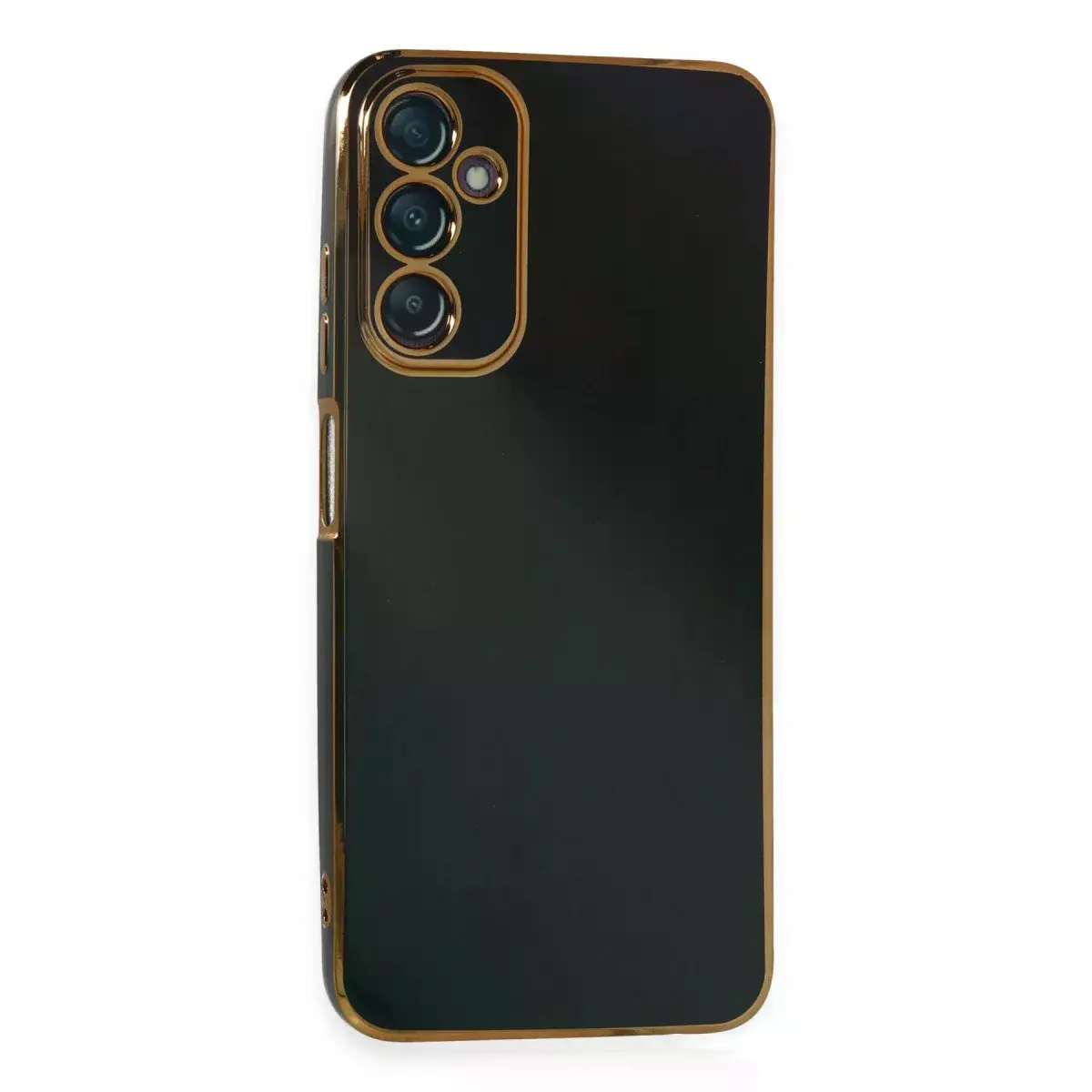 Samsung Galaxy A05s Kılıf Volet Silikon - Siyah