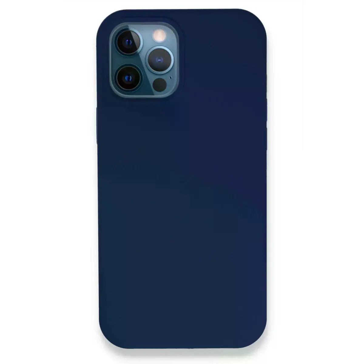 İphone 12 Pro Kılıf Lansman Legant Silikon - Lacivert
