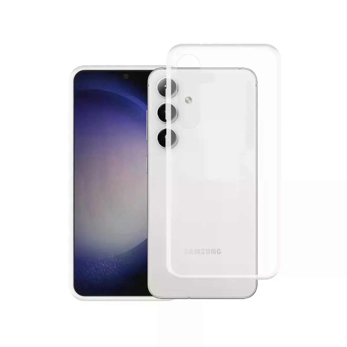 Samsung Galaxy S24 Kılıf Lüx Şeffaf Silikon