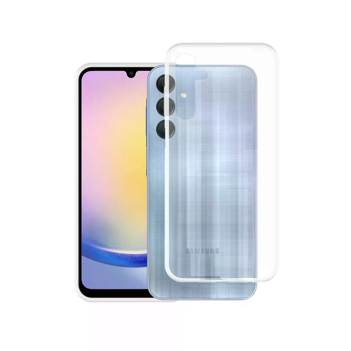 Samsung Galaxy A25 5g Kılıf Lüx Şeffaf Silikon