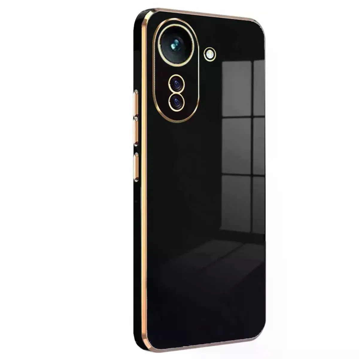 Xiaomi Redmi 13c Kılıf Volet Silikon - Siyah
