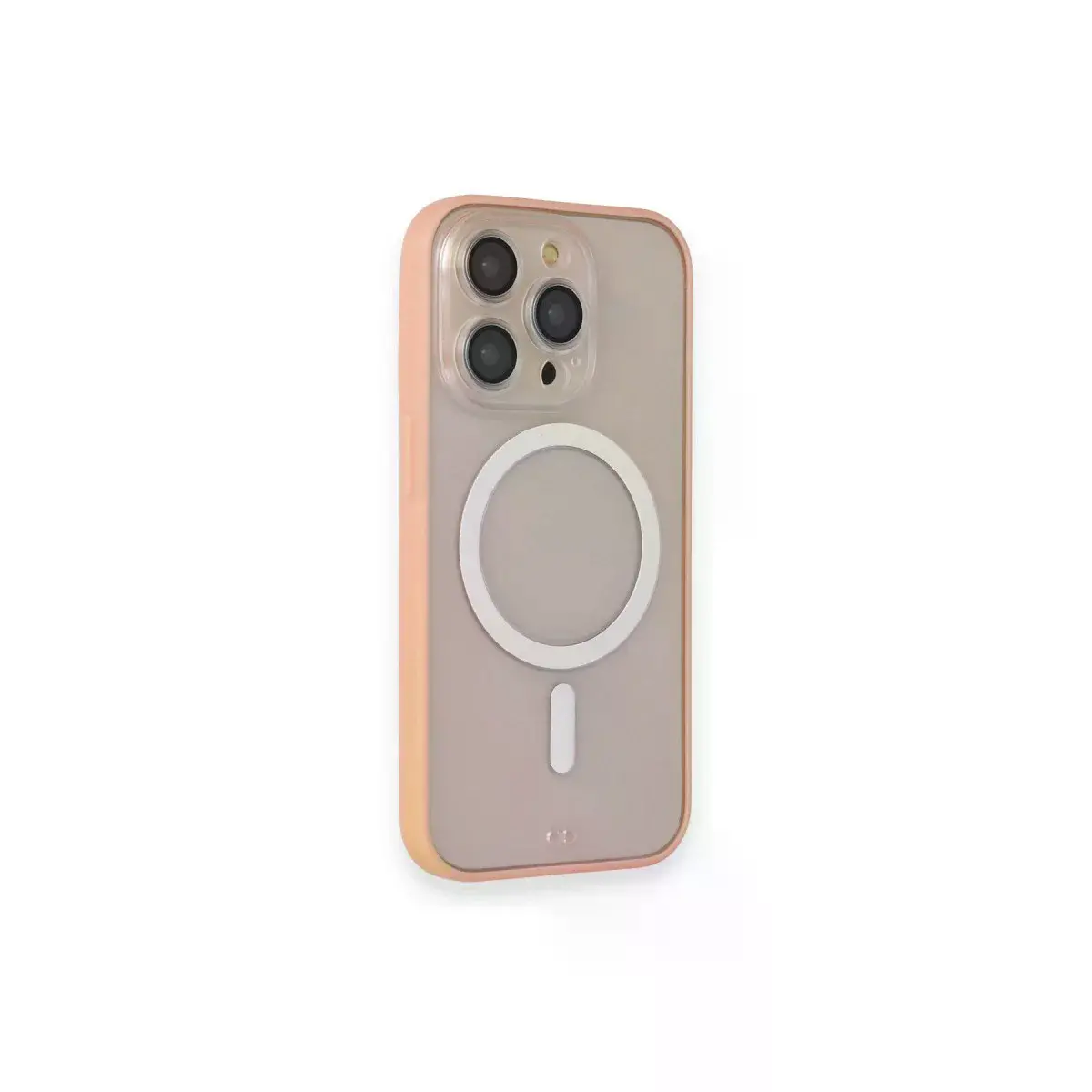 İphone 14 Pro Kılıf Grand Magneticsafe Kapak - Pembe
