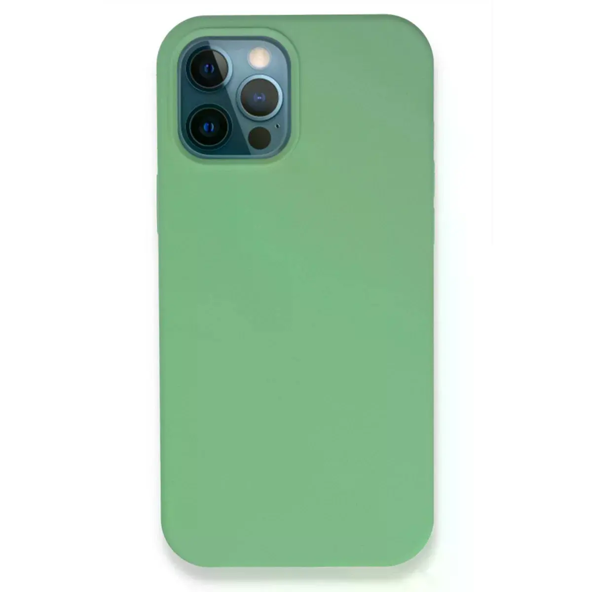 İphone 12 Pro Kılıf Lansman Legant Silikon - Yeşil