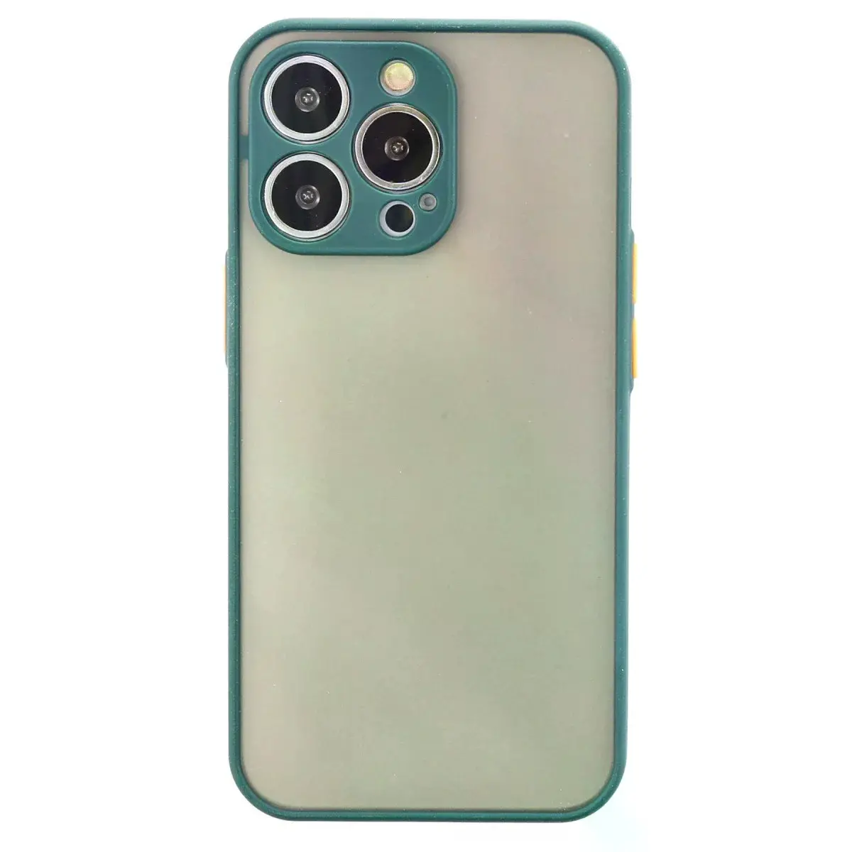 İphone 13 Pro Kılıf Montreal Silikon Kapak - Yeşil