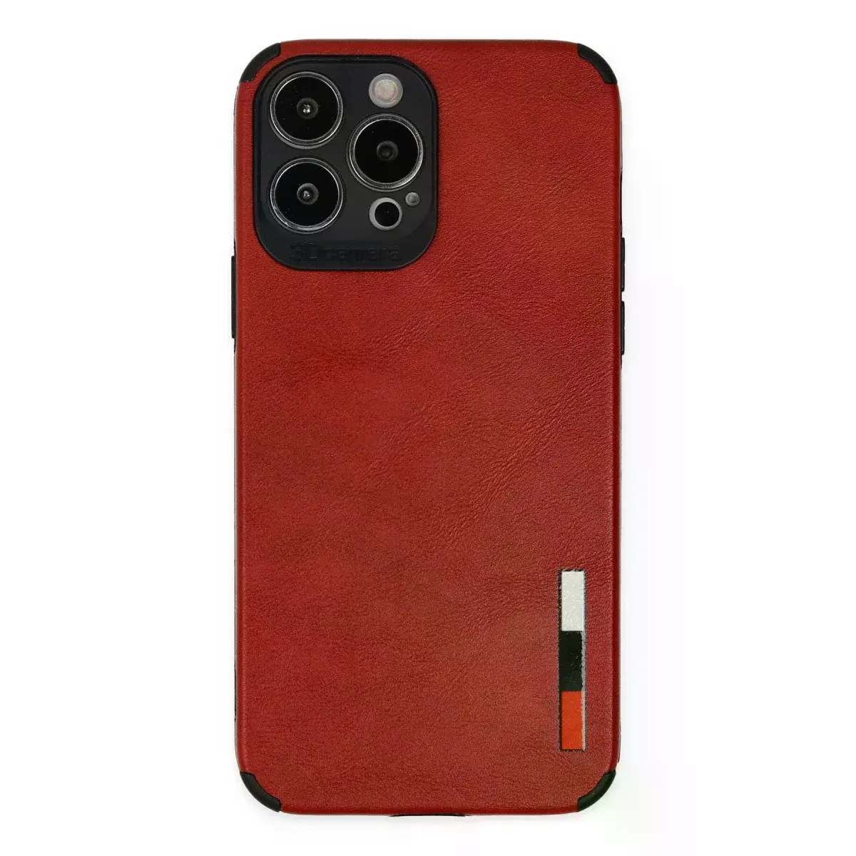İphone 13 Pro Max Kılıf Loop Deri Silikon - Kırmızı