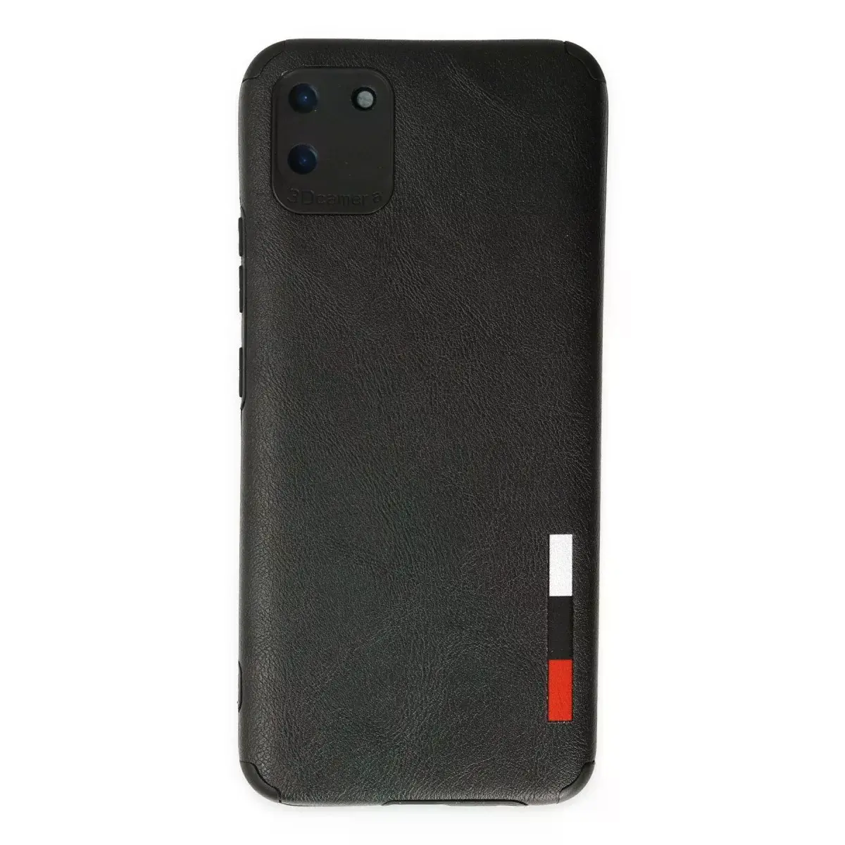 Realme C11 Kılıf Loop Deri Silikon - Siyah